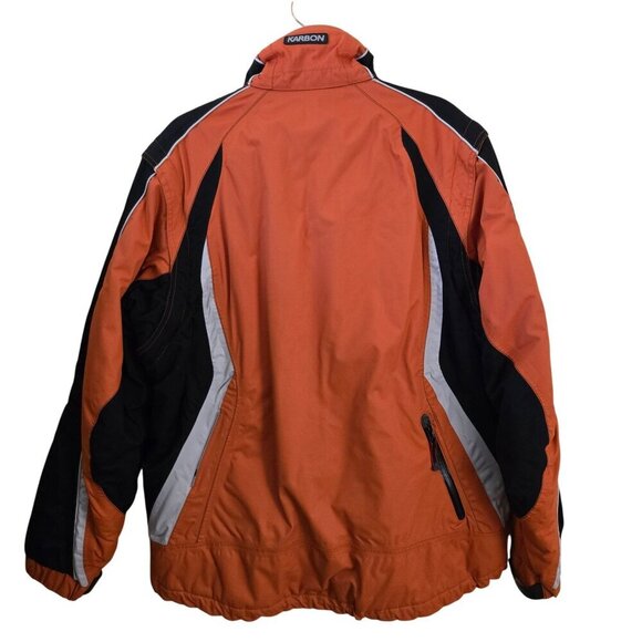 Karbon Canada Thermore Insulated Removable Sleeves Ski Snowboard Jacket Size L - Picture 2 of 11